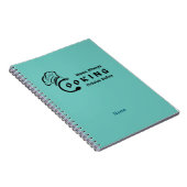 Carnet Mama cuisine toujours de délicieux plats Design (Côté Droit)