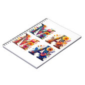 Carnet MAMA Floral (Côté gauche)