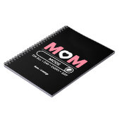 Carnet Mama Mode toute la journée chaque jour Fête des mè (Côté gauche)
