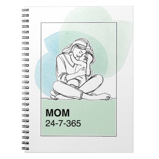 Carnet Maman 24/7/365 (Devant)