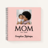 Carnet Maman a établi des calepins roses pour les mamans (Devant)