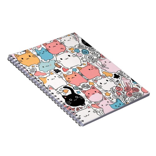 Carnet maman chat (Côté Droit)