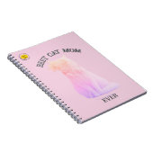Carnet Maman Chat Mignon Photo (Côté Droit)