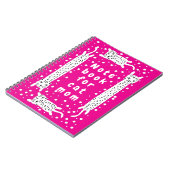 Carnet Maman Chat Rose Chaud (Côté gauche)