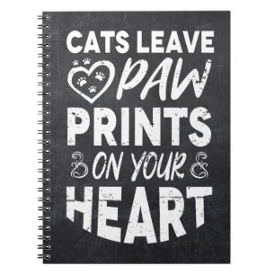 Carnet Maman Chaton Mignon Tableau Noir Kitty Cadeau Chat