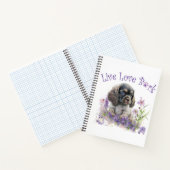 Carnet Maman Chien Cocker Spaniel Floral (Intérieur)