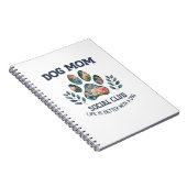 Carnet Maman Chien Fleur de Patte (Côté Droit)