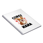 Carnet Maman Corgi - Maman Corgi Mignonne (Côté Droit)
