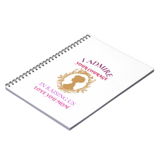 Carnet maman courageuse (Côté gauche)