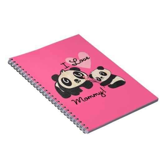 Carnet Maman d'amour des pandas I (Côté Droit)