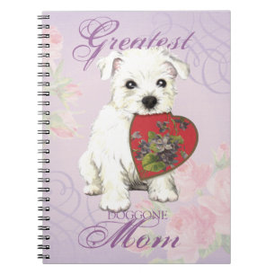 Carnet Maman de coeur de Westie