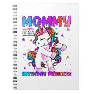 Carnet Maman de la fille de la princesse d'anniversaire F