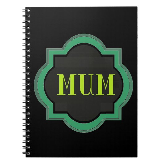 Carnet Maman décorative (Devant)