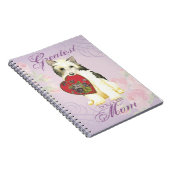 Carnet Maman du coeur en poudre (Côté Droit)