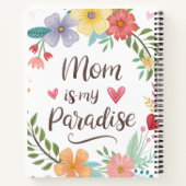 Carnet Maman est mon paradis (Dos)