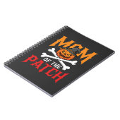 Carnet Maman Halloween de Patch Pumpkin Sorcière (Côté gauche)