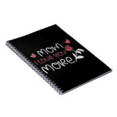 Carnet Maman - Maman Je t'aime plus (Côté Droit)