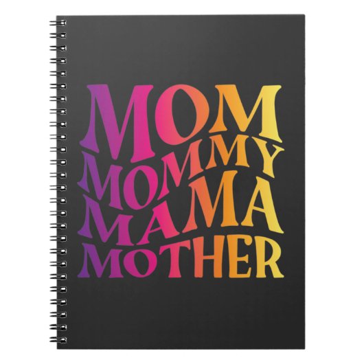 Carnet maman maman maman mère (Devant)