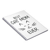 Carnet Maman - Meilleure maman de chat (Côté Droit)