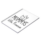 Carnet Maman Petite Princesse (Côté gauche)