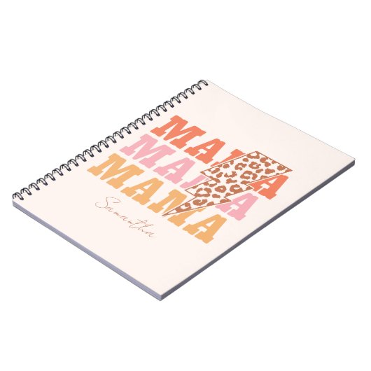 Carnet Maman répétée (Côté gauche)