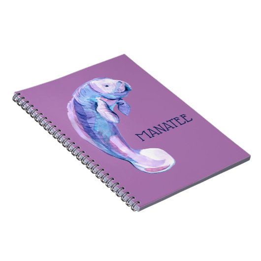 Carnet Manatte pourpre (Côté Droit)