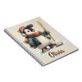 Carnet Manchette de softball personnalisée pour enfant Pi (Côté Droit)