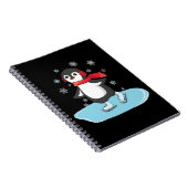 Carnet Manchot de patinage sur glace (Côté Droit)