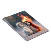 Carnet Manchot drôle de feu et de glace  (Côté Droit)