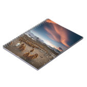 Carnet Manchots au coucher du soleil (Côté gauche)