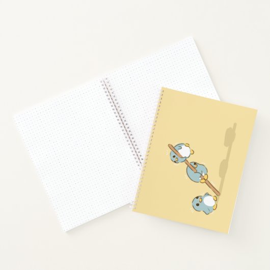 Carnet Manchots bleus (Intérieur)