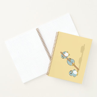 Carnet Manchots bleus