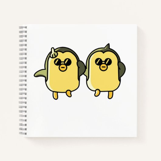 Carnet Manchots dansants (Devant)