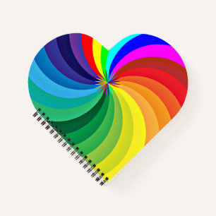 Carnet Mandala-46556 couleur arc-en-ciel