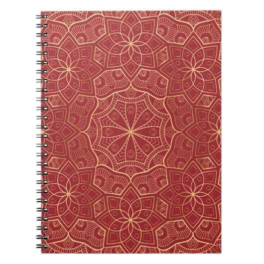 Carnet Mandala 6 de luxe (Devant)