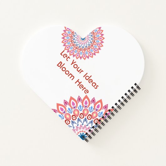 Carnet MANDALA ART Spiral Notebook (Dos)