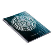 Carnet Mandala Blanc Laissez la mer vous libérer (Côté Droit)