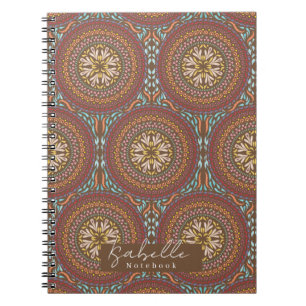 Carnet Mandala Brown