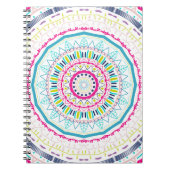Carnet mandala coloré (Devant)