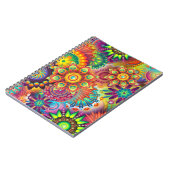 Carnet mandala coloré (Côté gauche)