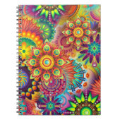 Carnet mandala coloré (Devant)