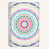 Carnet mandala coloré (Recto)