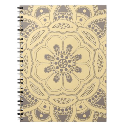 Carnet Mandala Creation, tous les points pour un 7 (Devant)