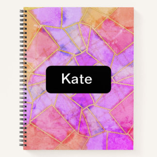 Carnet Mandala croquis à la craie chaude