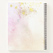 Carnet *~* Mandala Dahlia Pastel Lavender Peach AP2 (Dos)