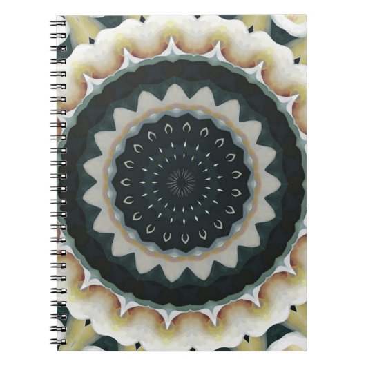 Carnet Mandala d'Arum (Devant)
