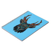 Carnet Mandala de cerfs (Côté gauche)
