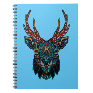 Carnet Mandala de cerfs