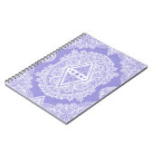 Carnet Mandala de diamant céleste (Côté gauche)