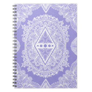 Carnet Mandala de diamant céleste